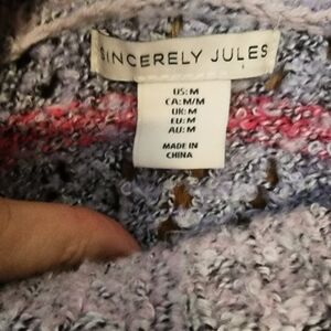 Sincerely Jules Multicolor Sweater